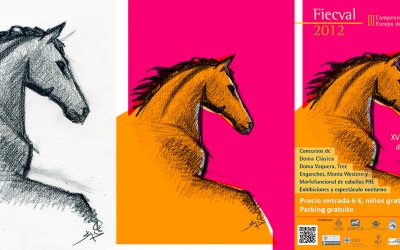 Cartel de Fiecval 2012. Proceso